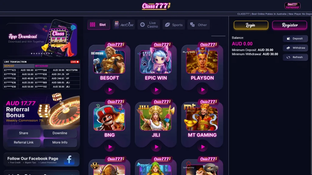 Class777 Casino